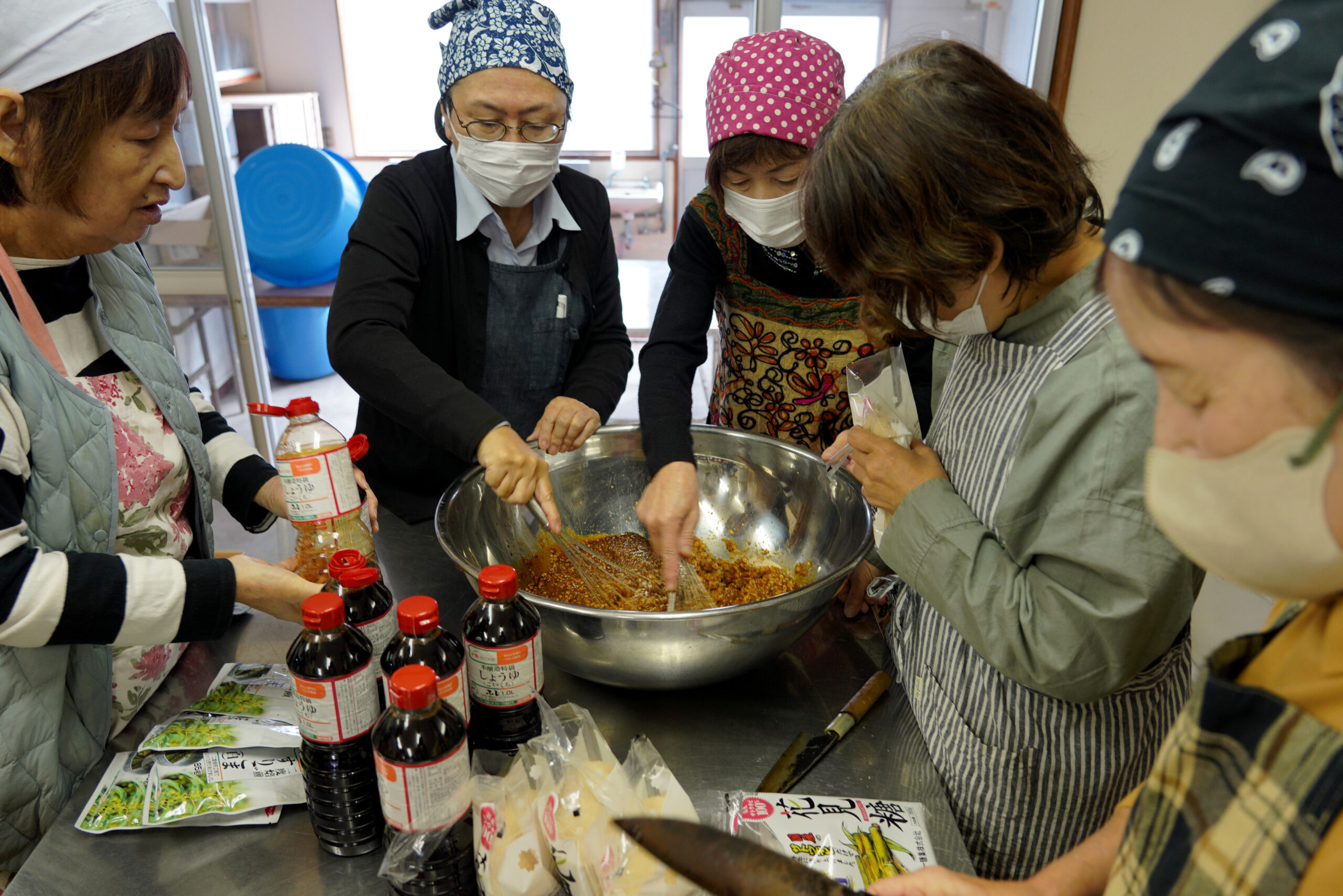 じゃがいもまんじゅう作りや商品研修会も開催　焼肉のたれ作り　女性部　愛野支部・有明支部